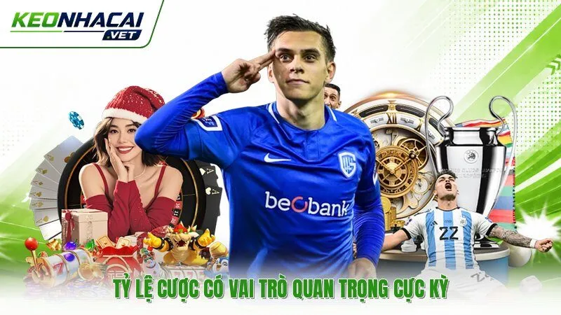 Tỷ lệ cược có vai trò quan trọng cực kỳ