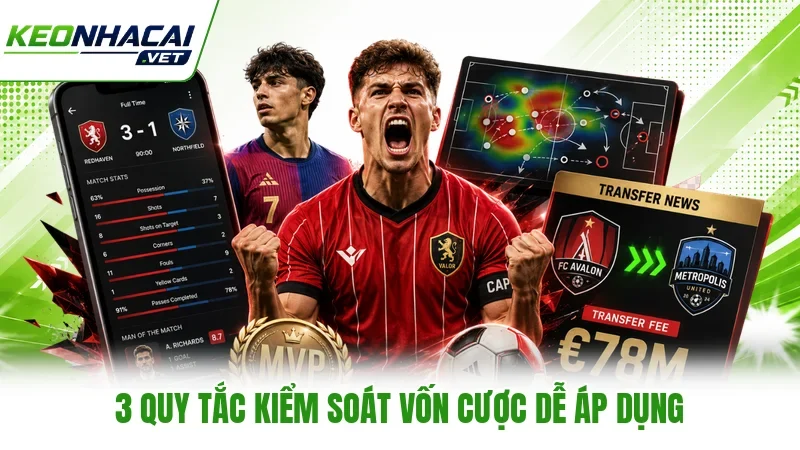 3 quy tắc kiểm soát vốn cược dễ áp dụng