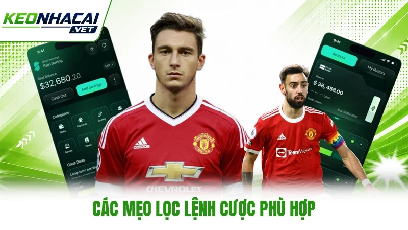 Các mẹo lọc lệnh cược phù hợp