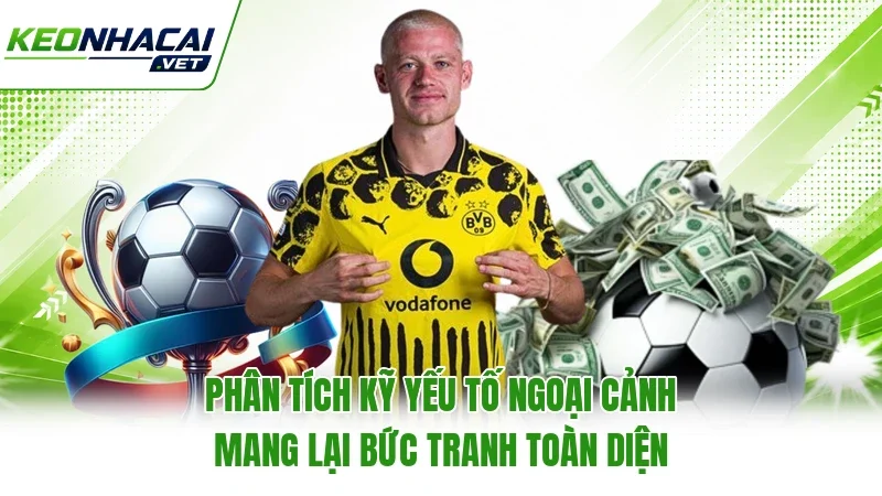 Phân tích kỹ yếu tố ngoại cảnh mang lại bức tranh toàn diện