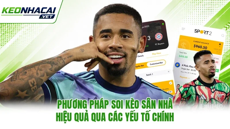 Phương pháp soi kèo sân nhà hiệu quả qua các yếu tố chính
