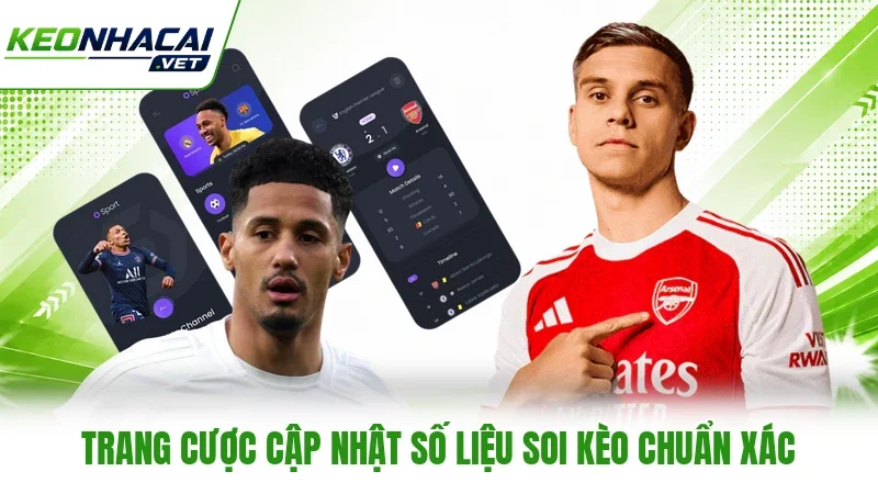 Trang cược cập nhật số liệu soi kèo chuẩn xác